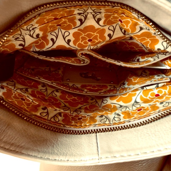 Emma Fox, Beige, Black, Cream, Soft Leather Crossbody Bag, GUC - Picture 14 of 15